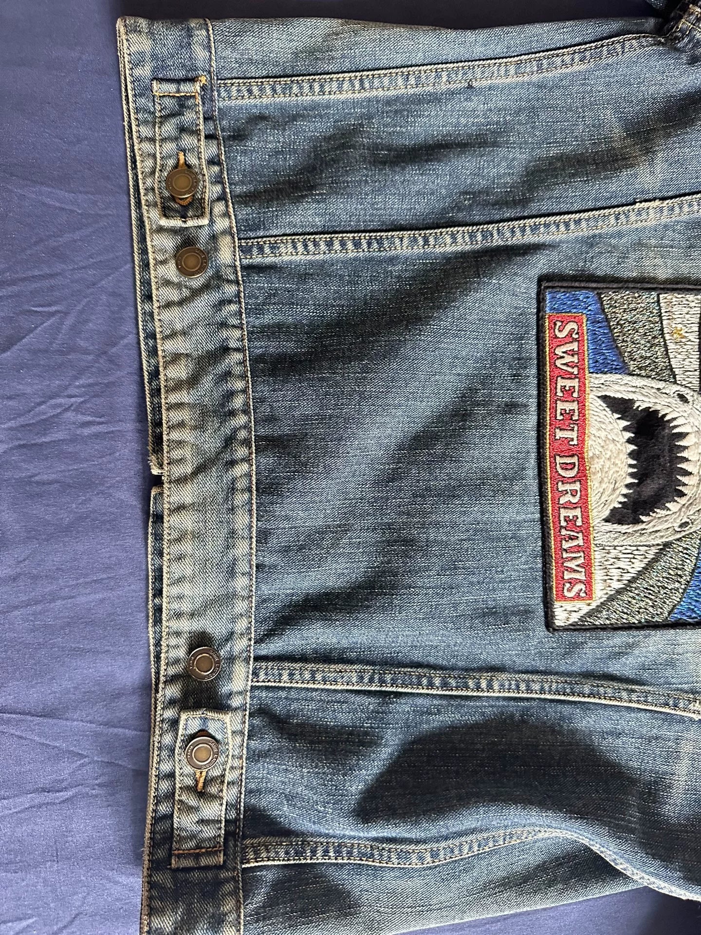 Saint Laurent 16SS Shark Denim Jacket