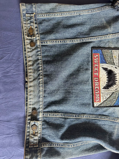Saint Laurent 16SS Shark Denim Jacket