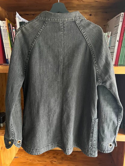 pure blue japan thick jacket with unique design