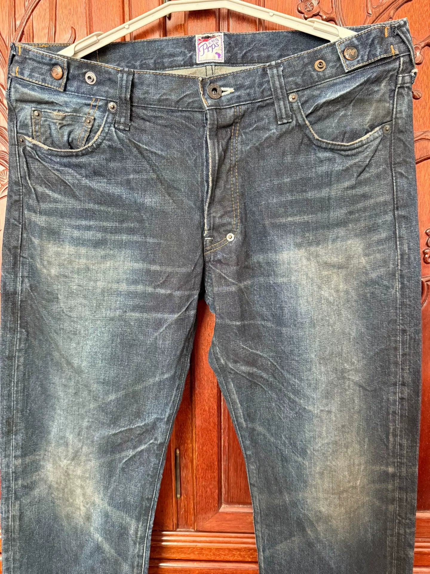 PRPS Men's W34 Straight Jeans