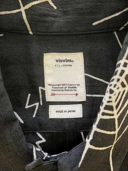 Visvim 19ss Spider Web Shirt