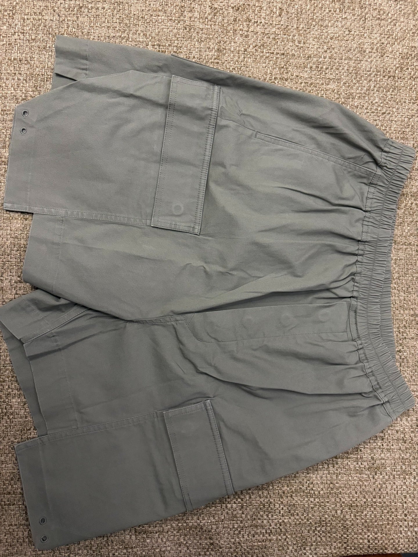 Rick Owens 17ss Washed Cotton Boxing Shorts