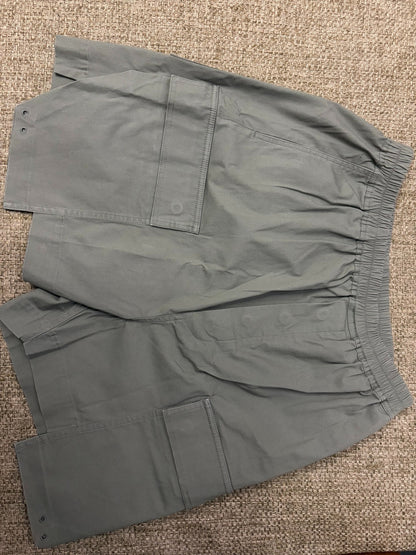 Rick Owens 17ss Washed Cotton Boxing Shorts
