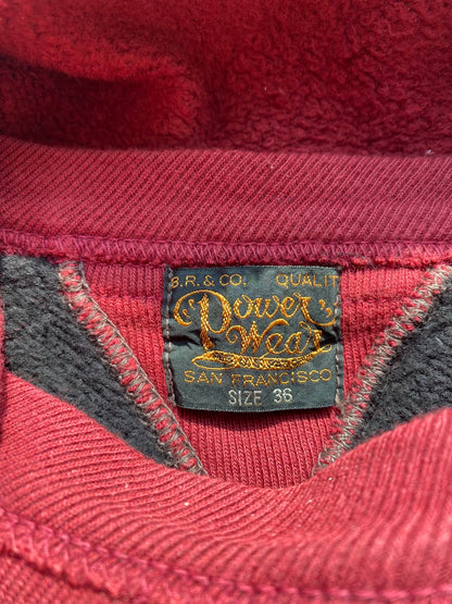 red and black hooded sweatshirt with pockets