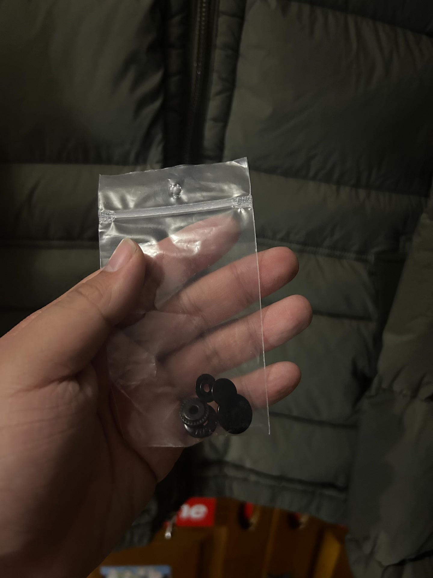 Stone Island Green Hooded Puffer Jacket