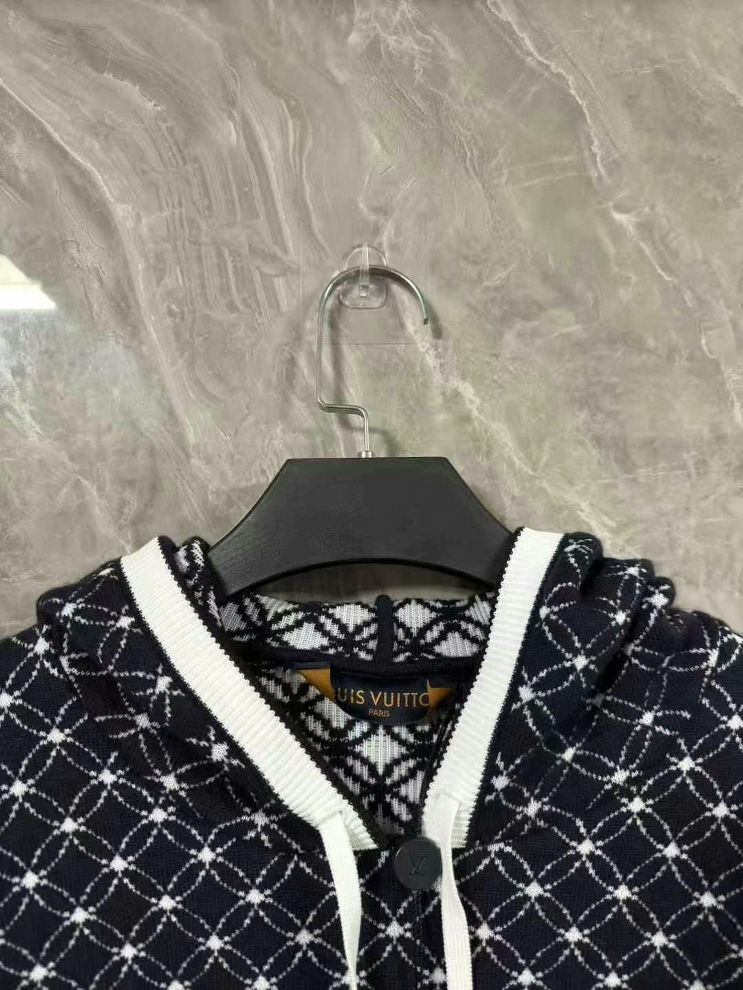louis vuitton 3d monogram wool hoodie