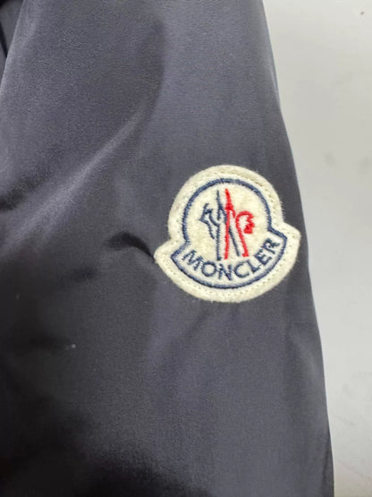 Moncler Mengs Black Hooded Down Jacket