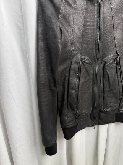 Julius 7 3D Pocket Leather Jacket