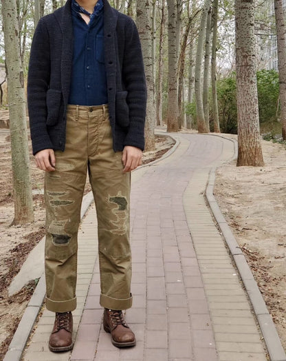 Distressed Double RL RRL Cargo Pants