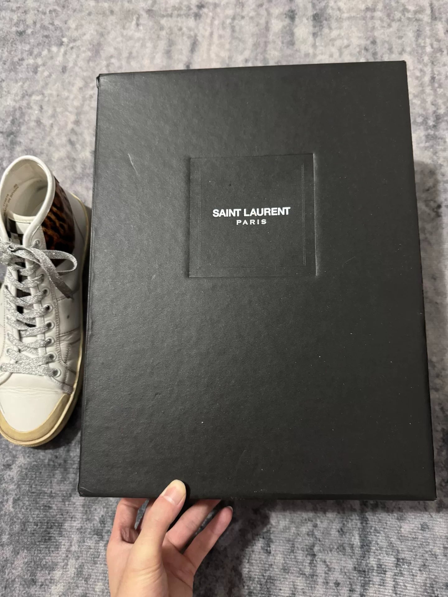 Saint Laurent High-Top Sneakers