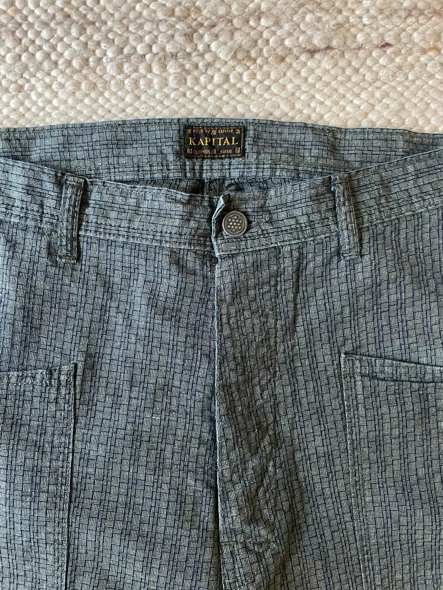 KAPITAL Wide-Leg Pants