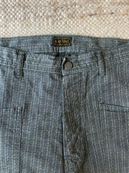 KAPITAL Wide-Leg Pants
