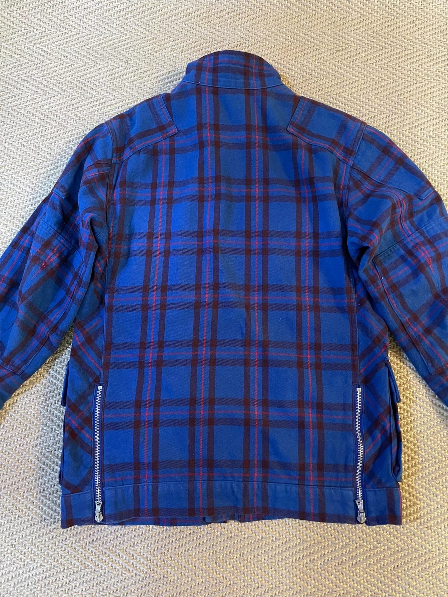WTAPS M3 Twill Quilted Biker Zip Jacket