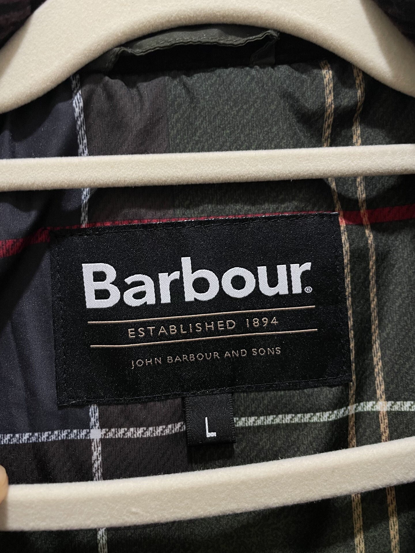 Barbour Finn Gilet in Olive Green