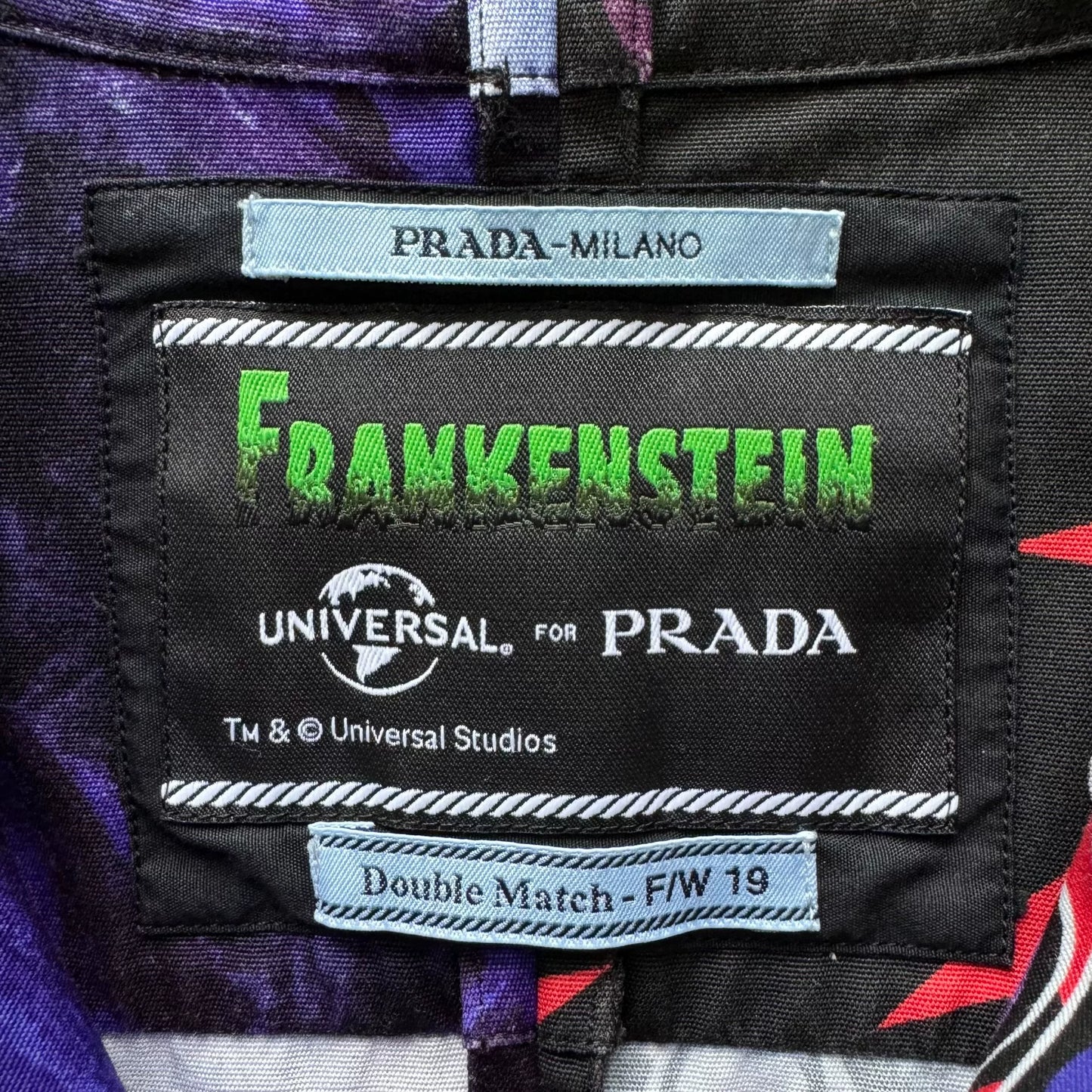 PRADA AW19 Short Sleeve Shirt