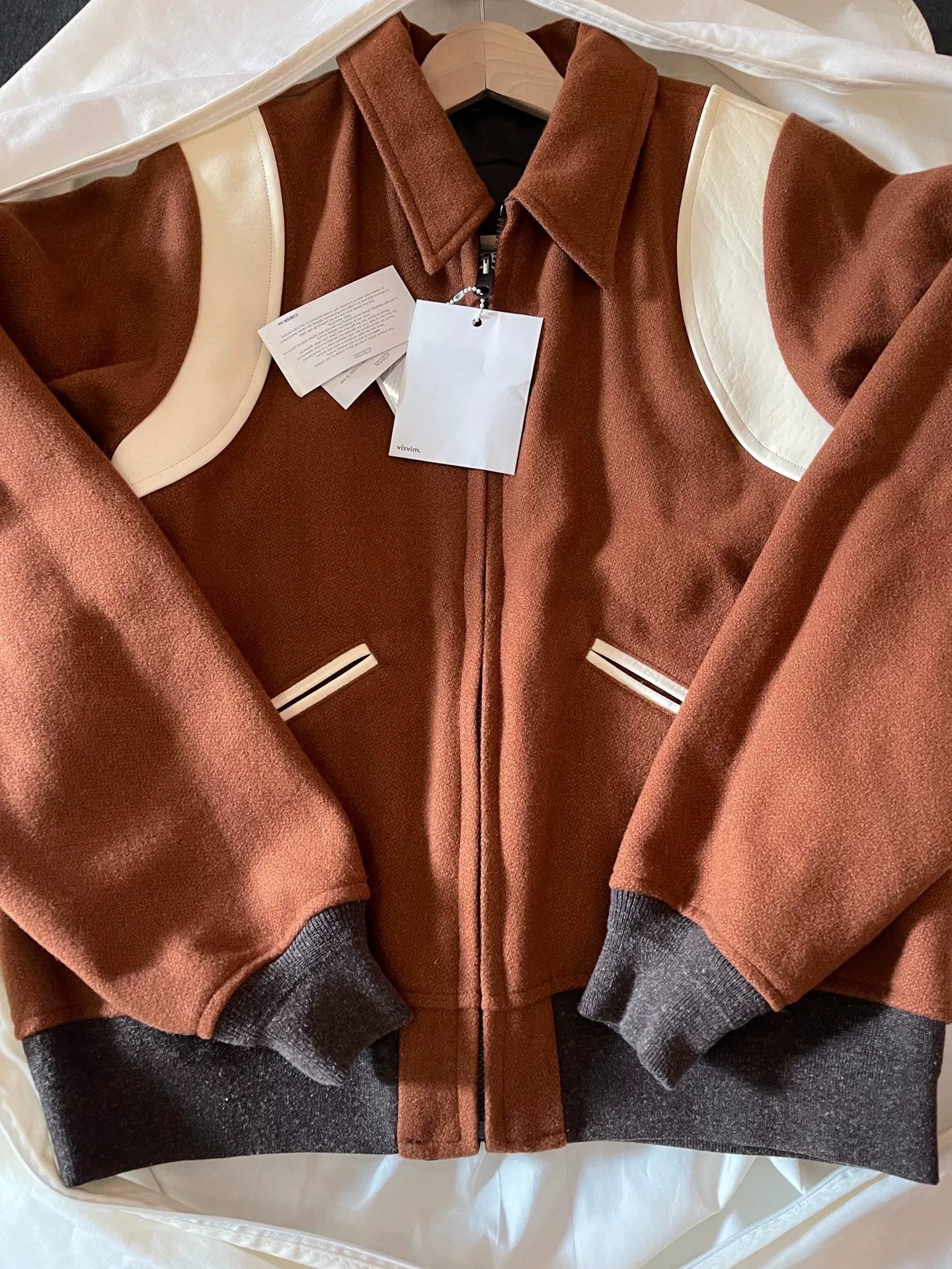 Visvim 18SS Satin Bomber Jacket