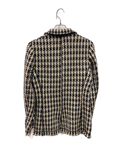 COMME des GARCONS Houndstooth Knit Jacket