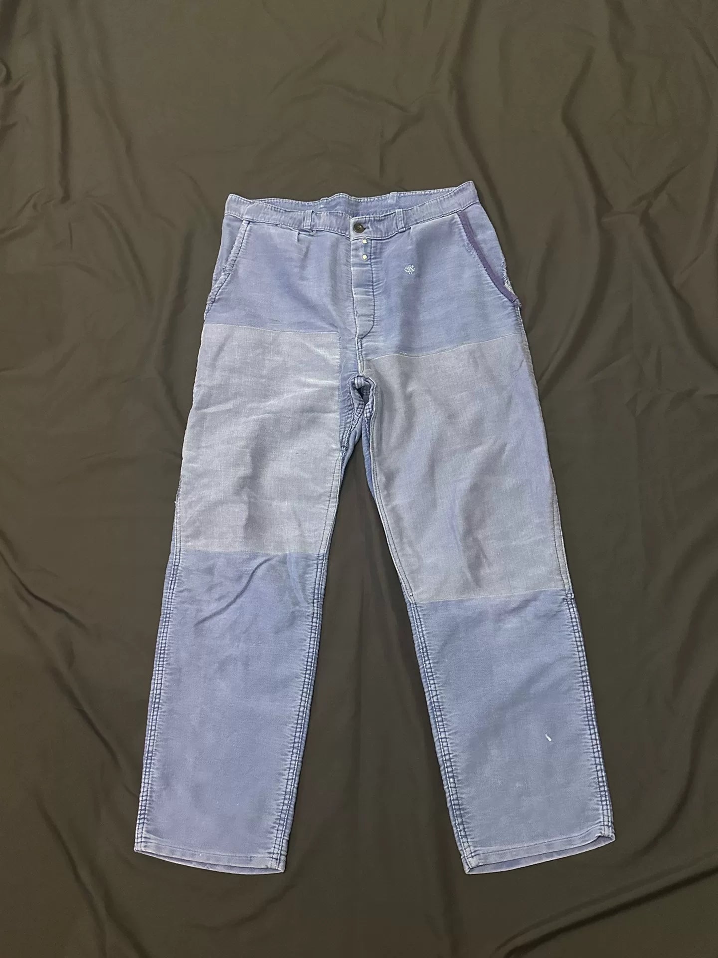 vintage chrome hearts moleskin workwear pants