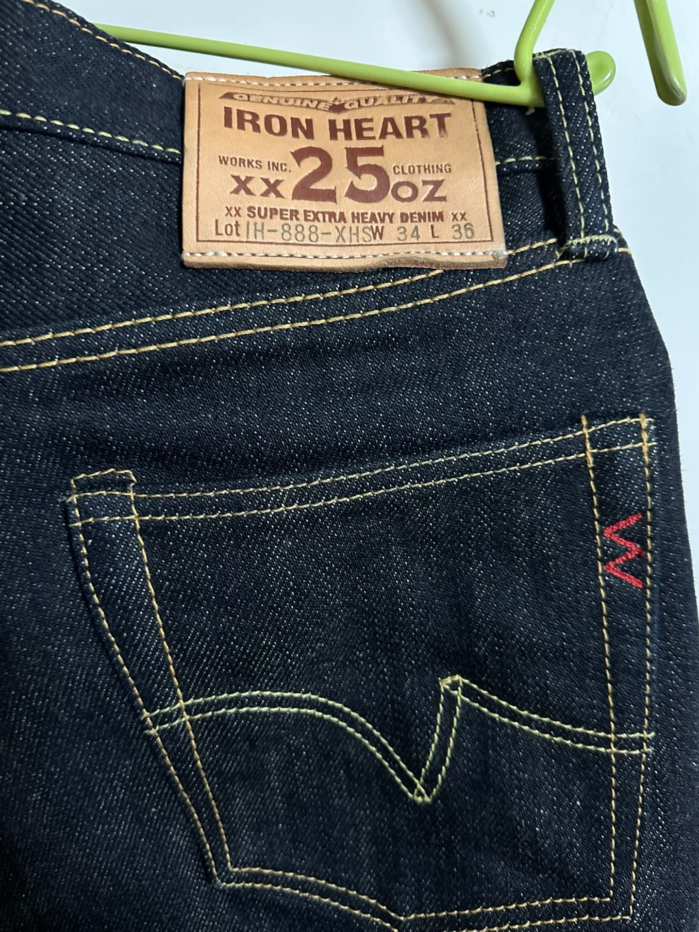 Iron Heart 25oz Jeans W34