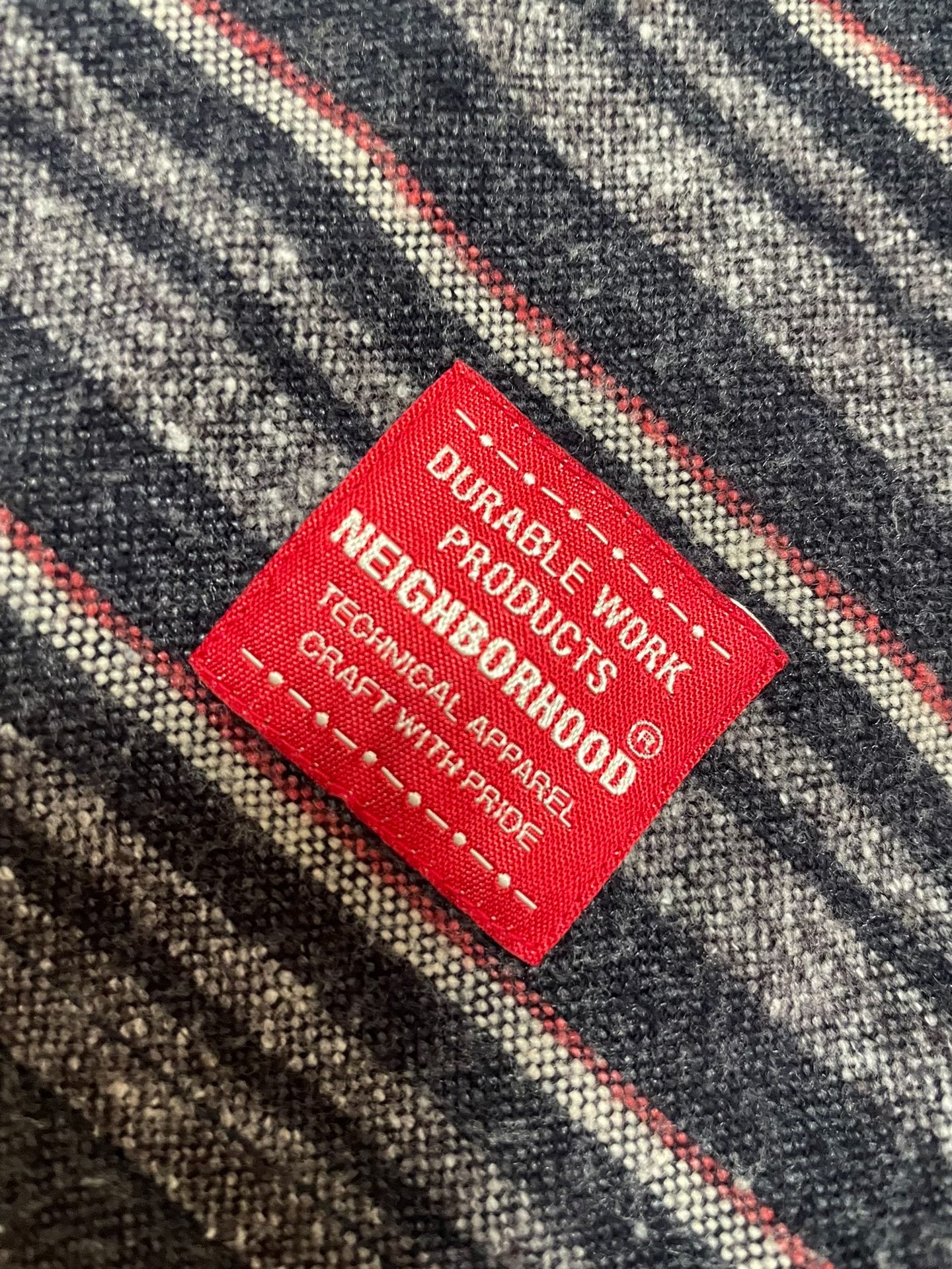 NEIGHBORHOOD MCKAY NBHD Striped Long Sleeve Shirt