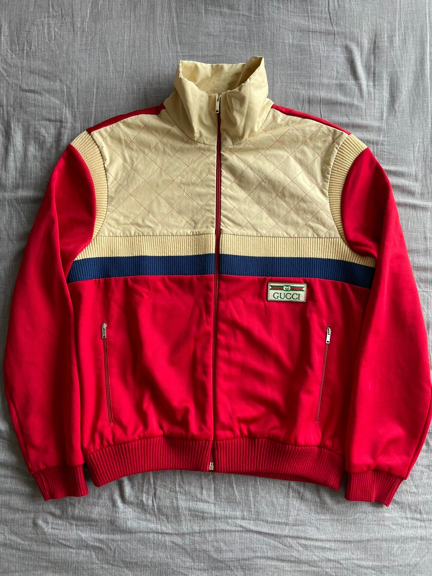Gucci Men's Red Jacket Size S