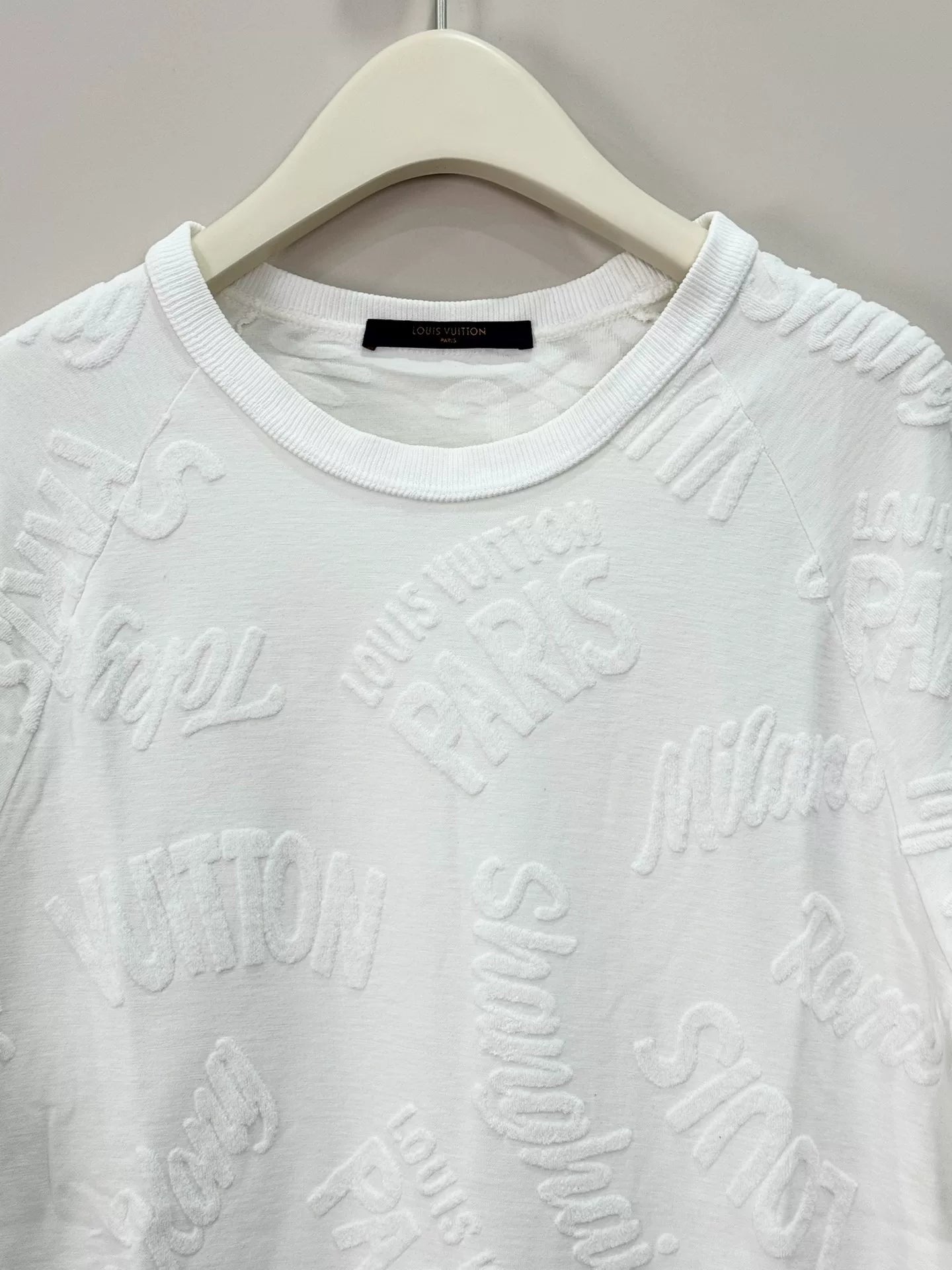 Louis Vuitton Embossed Short Sleeve T-Shirt