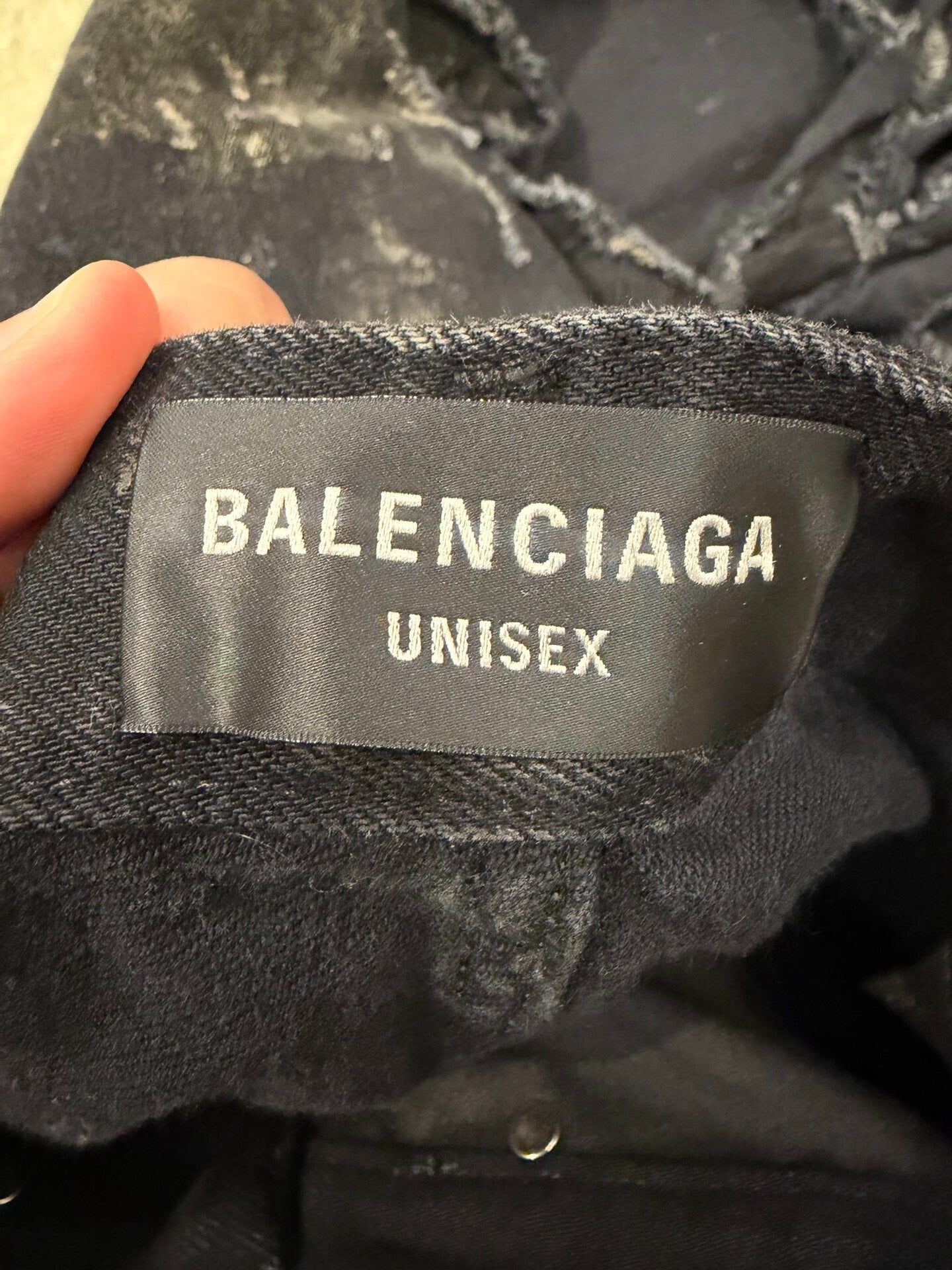 Balenciaga Distressed Denim Jeans