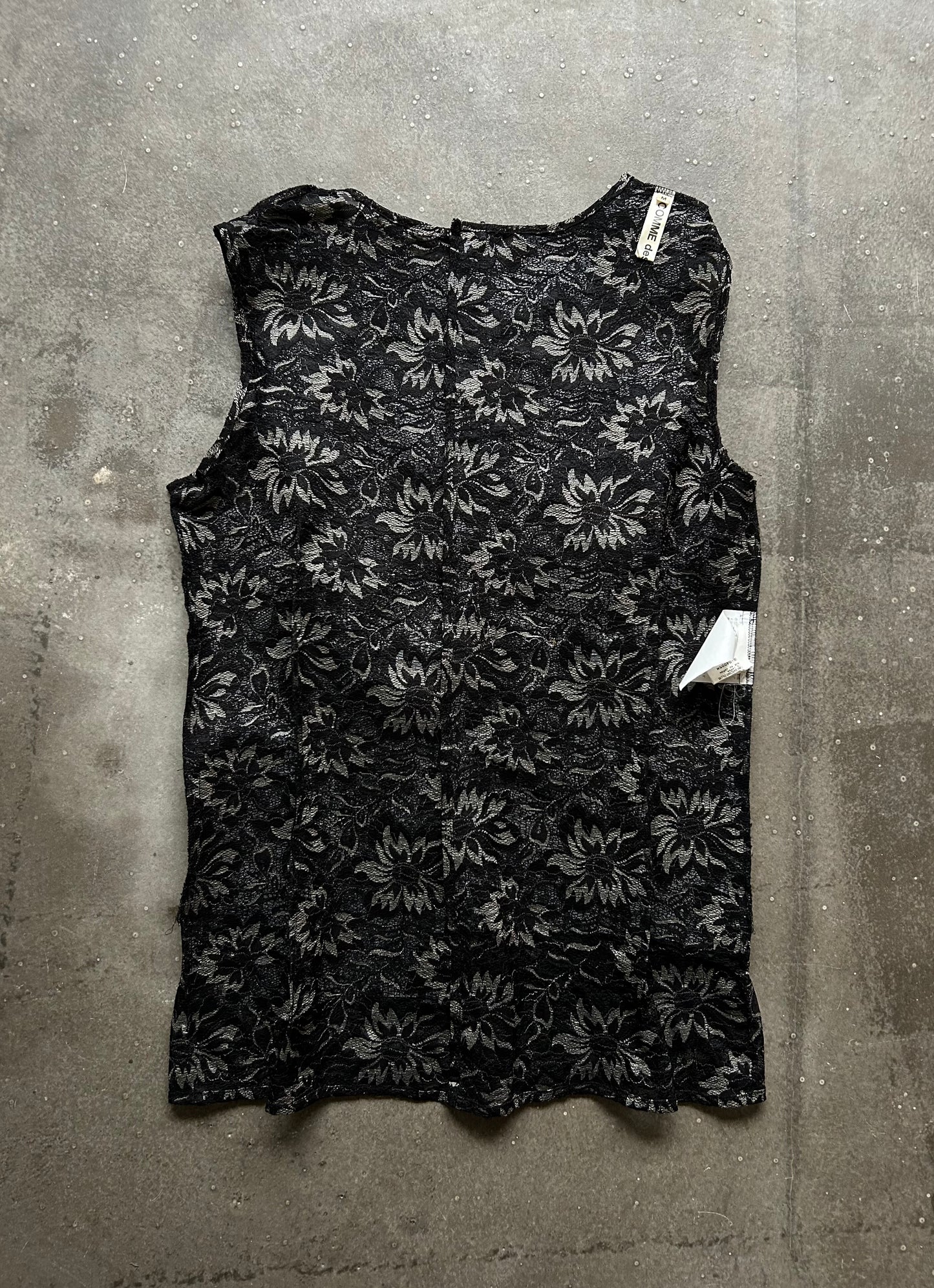 COMME des GARÇONS Floral Mesh Vest