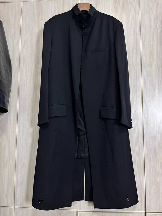 Yohji Yamamoto Black Tailcoat Coat
