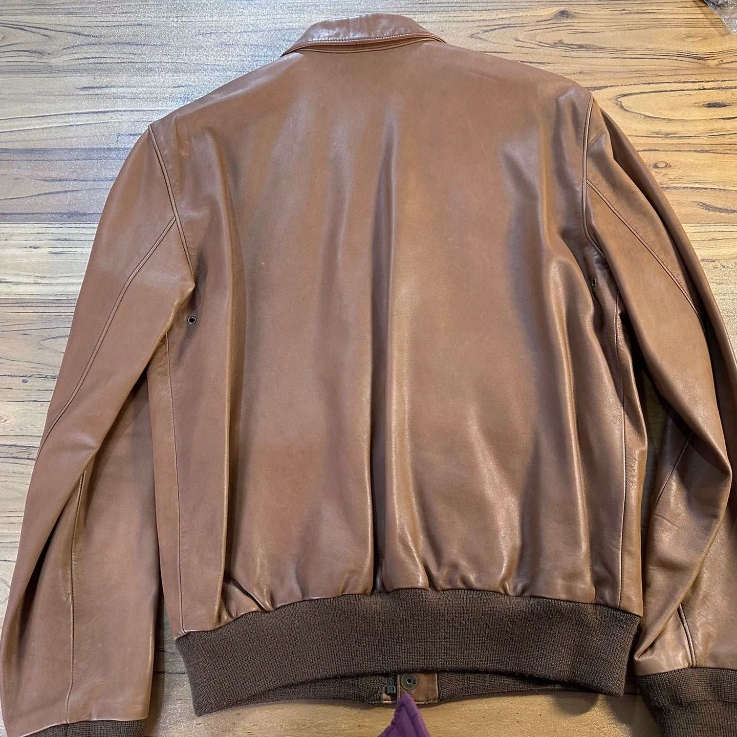 RRL Ralph Lauren A2 Leather Jacket