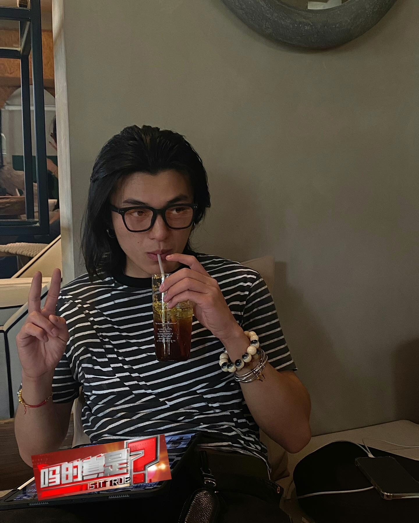 Alexander McQueen Short Sleeve Striped Top