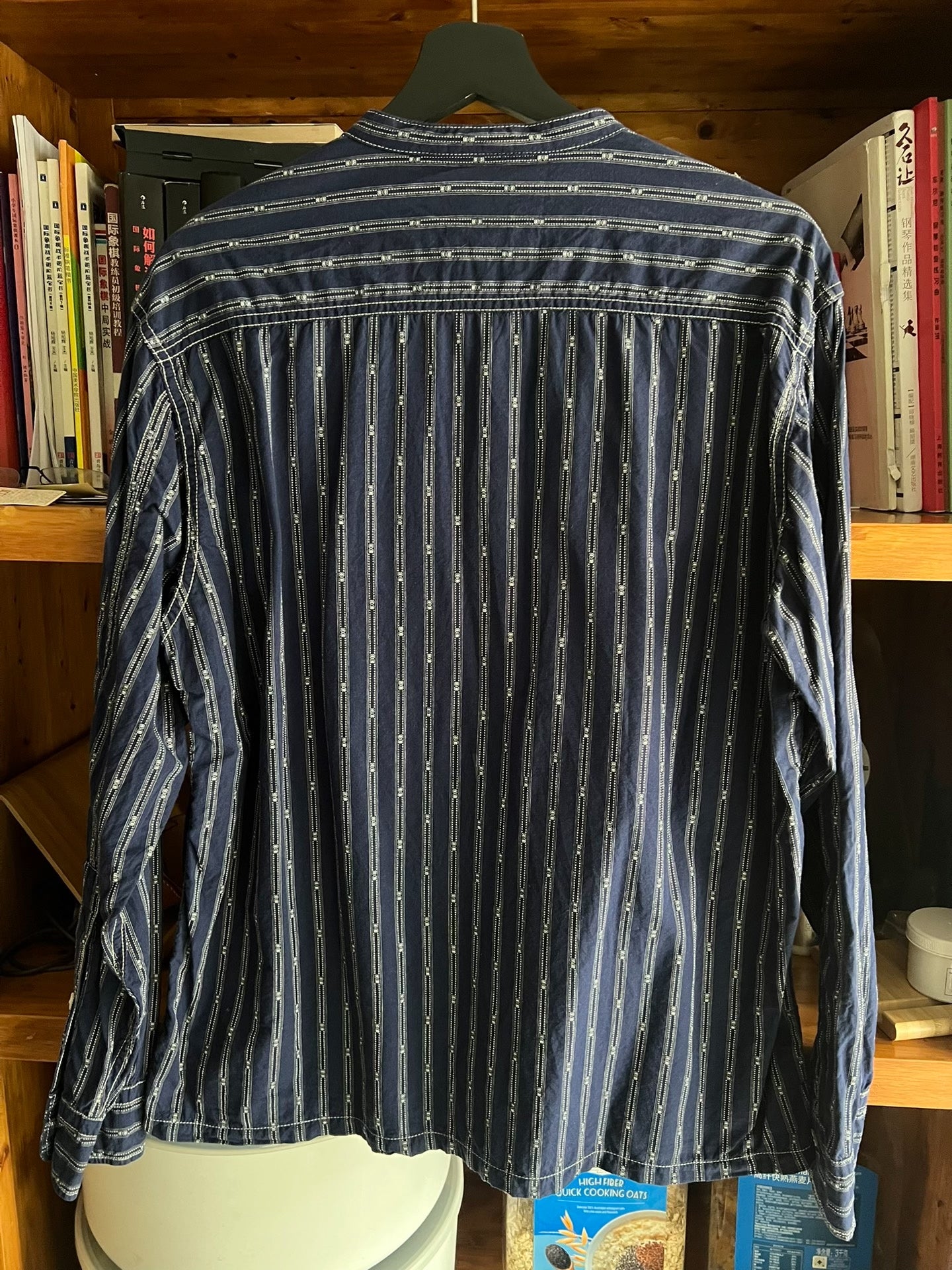 Freewheelers Vintage Indigo Stripe Shirt