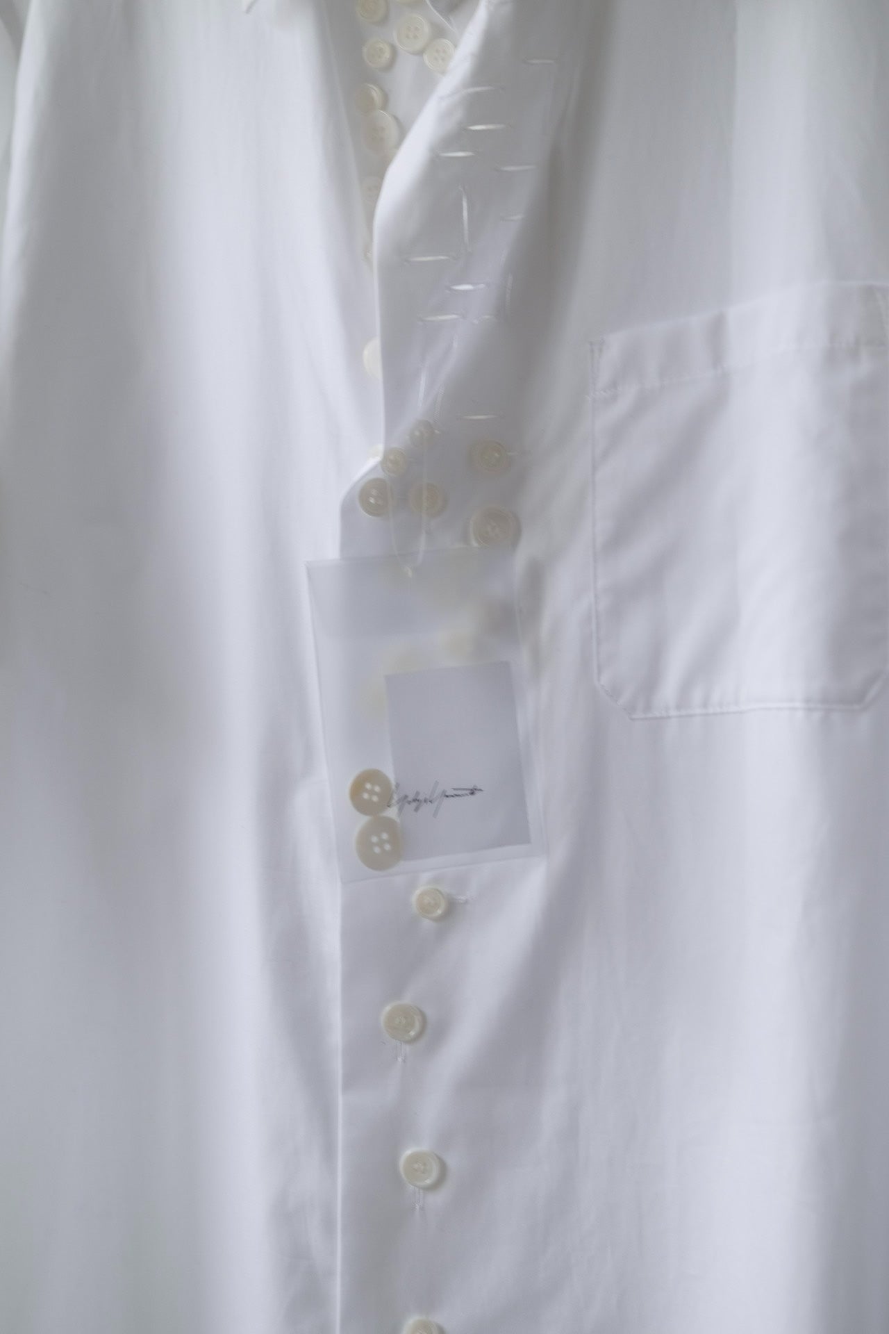 Yohji Yamamoto Pour Homme 26AW Short-Sleeve Shirt