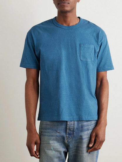 Visvim ICT Jumbo Crew Indigo Tee