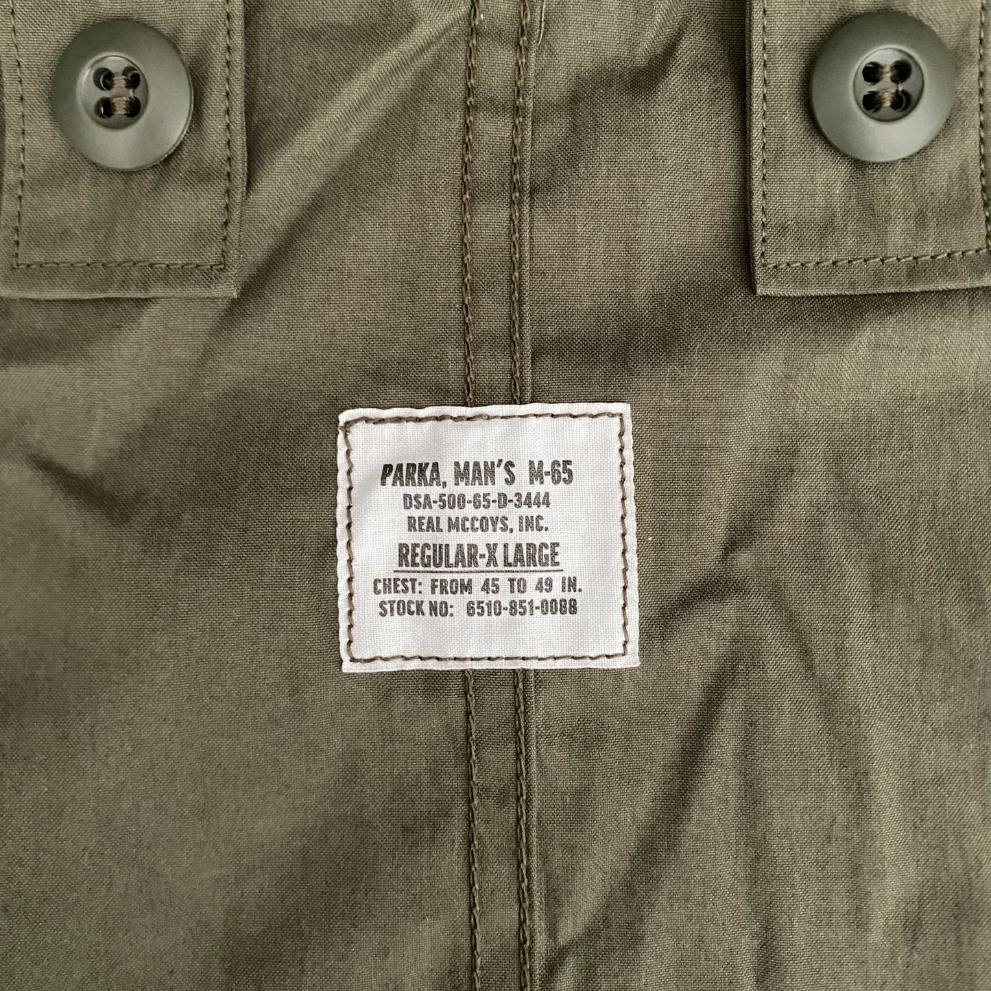 The Real Mccoys M65 Parka