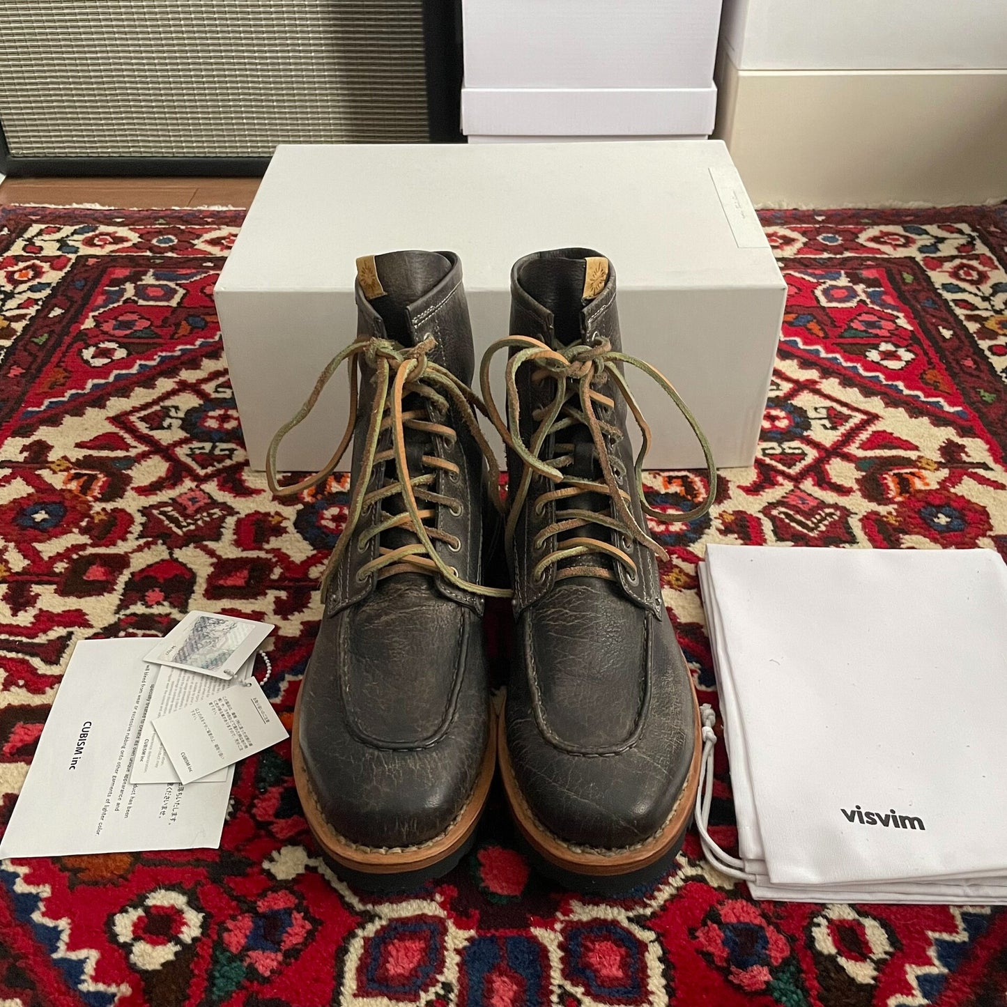 Visvim Vanguard Boots 12ss Black Size 9