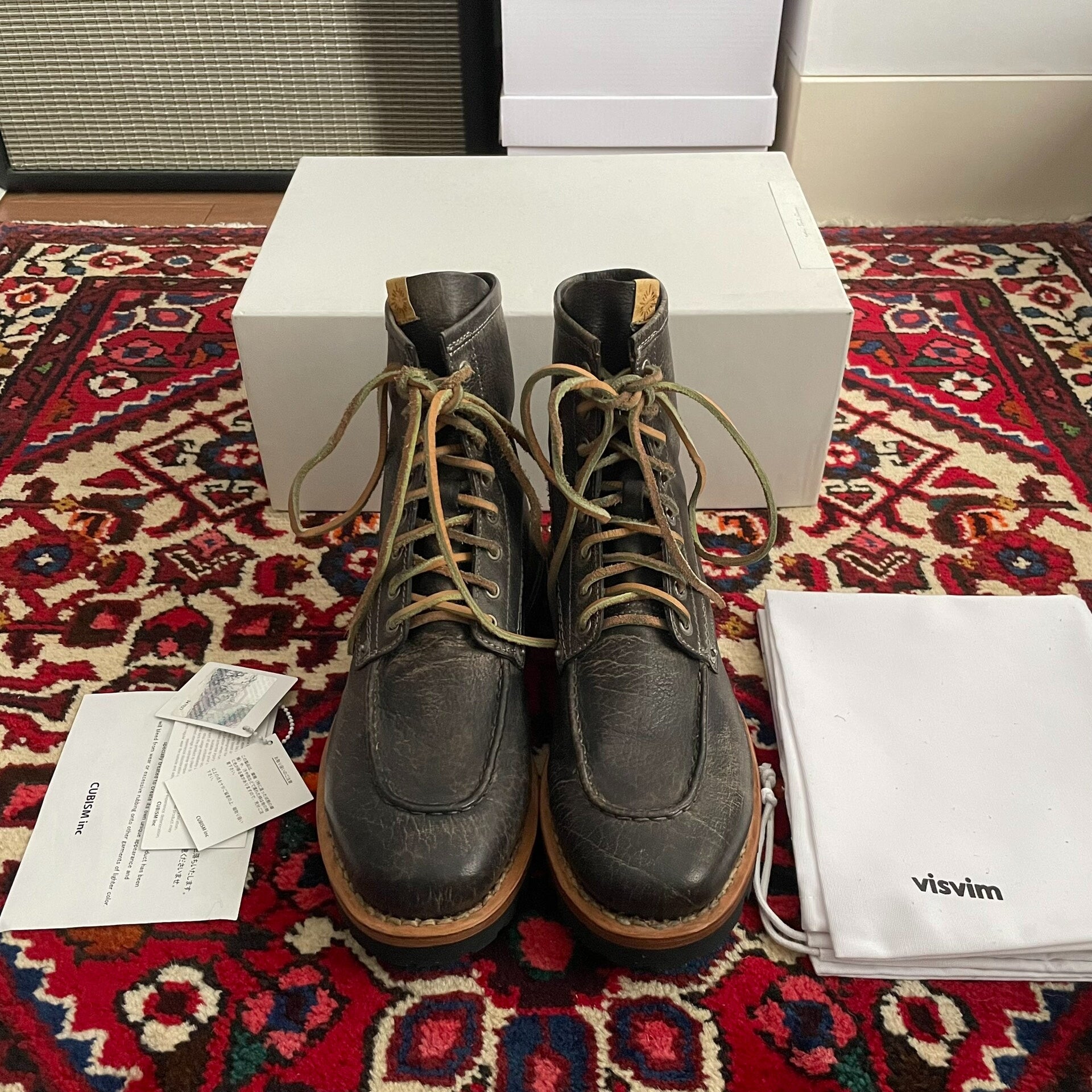 Visvim Vanguard Boots 12ss Black Size 9