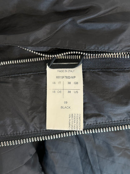 Rick Owens Mainline Mid-Length Hooded Cotton Jacket
