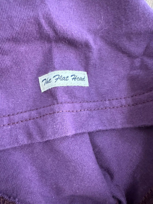 The Flat Head Purple T-Shirt FN-TSW-001