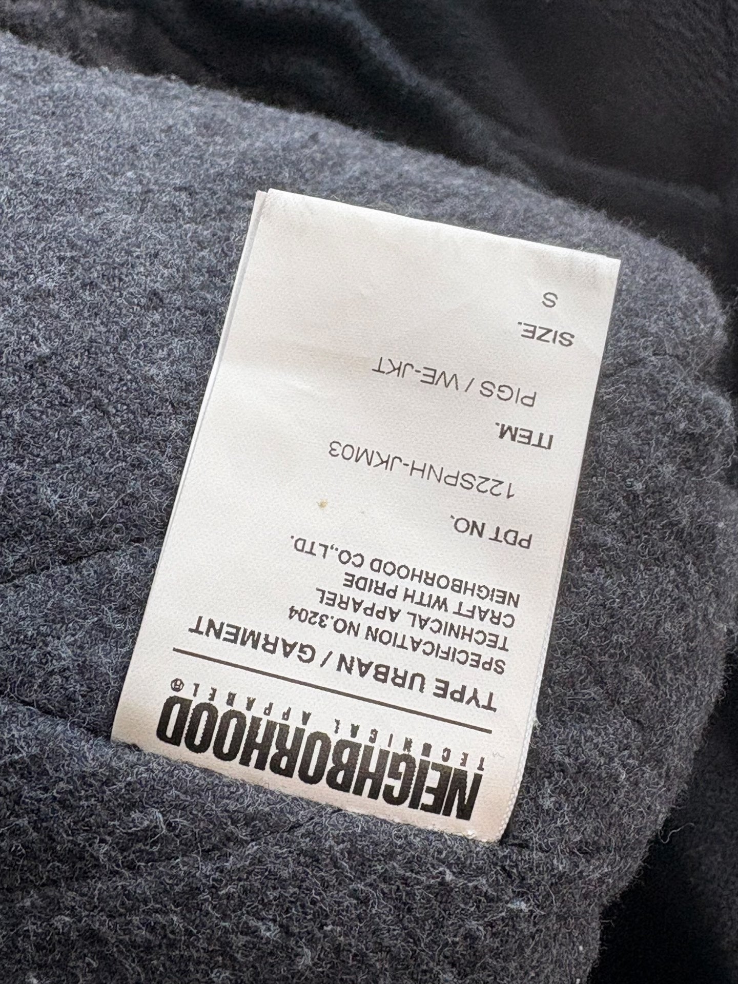 NEIGHBORHOOD NBHD Wool Jacket