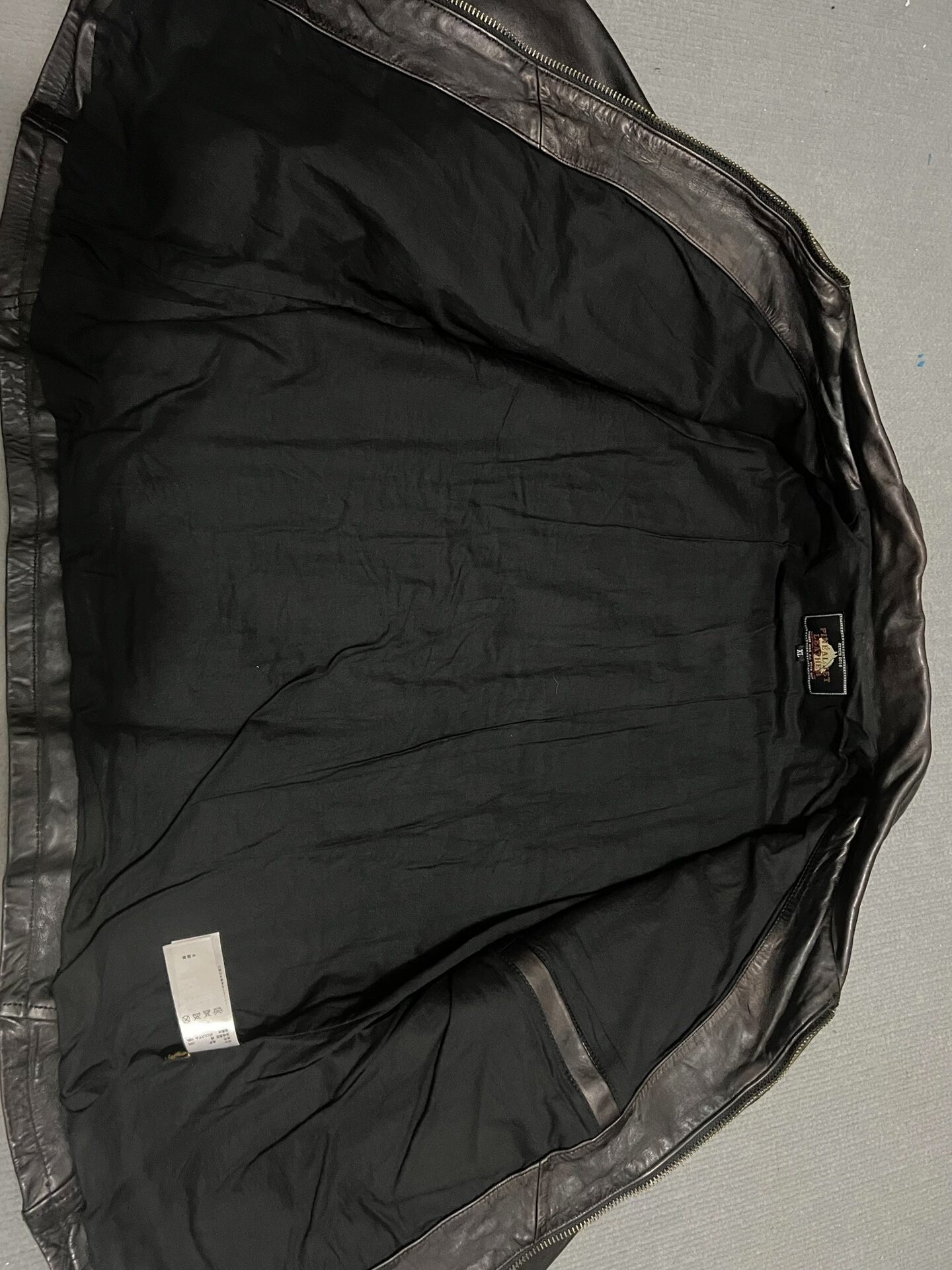 Men's Leather Jacket XL Size