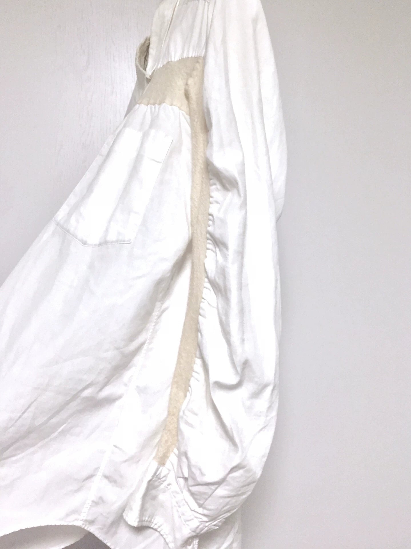 COMME des GARCONS Homme Wool White Shirt