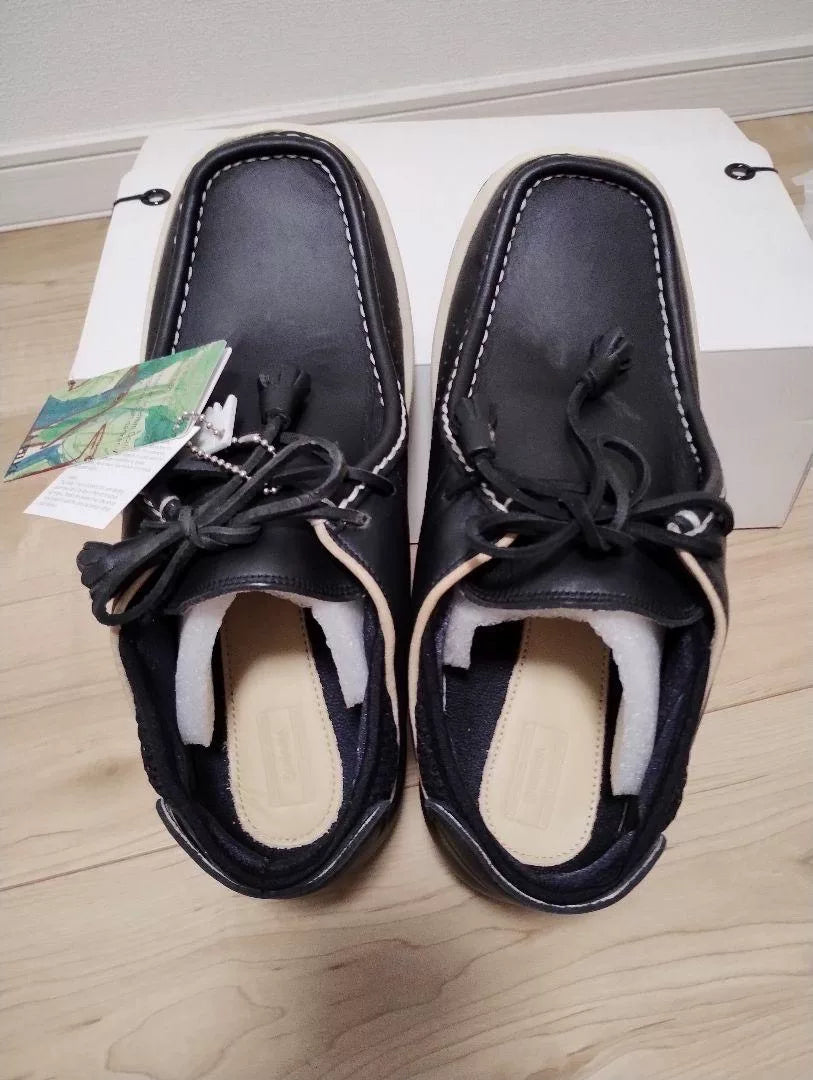 VISVIM POLKE Black US9.5 Deadstock