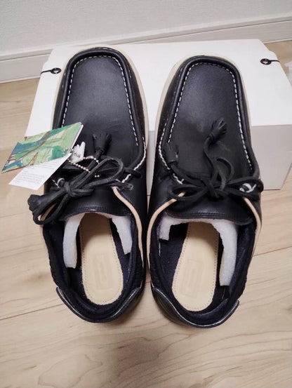 VISVIM POLKE Black US9.5 Deadstock