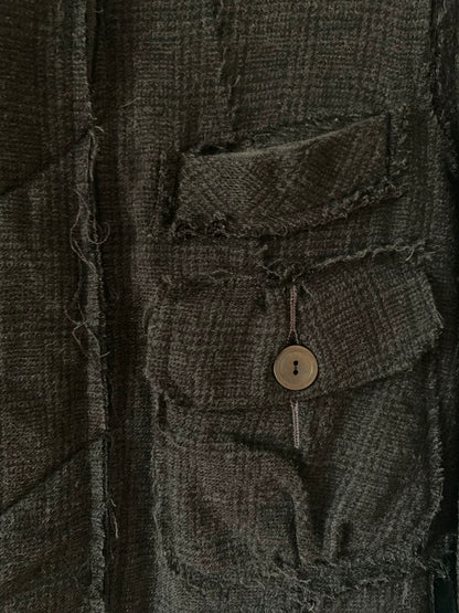 The Soloist Frayed Deconstructed Blazer