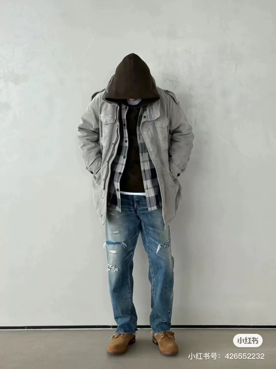 visvim bickle g.cords utility jacket grey