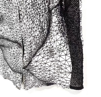 2001ss Jean Paul Gaultier 3D Mesh Shirt