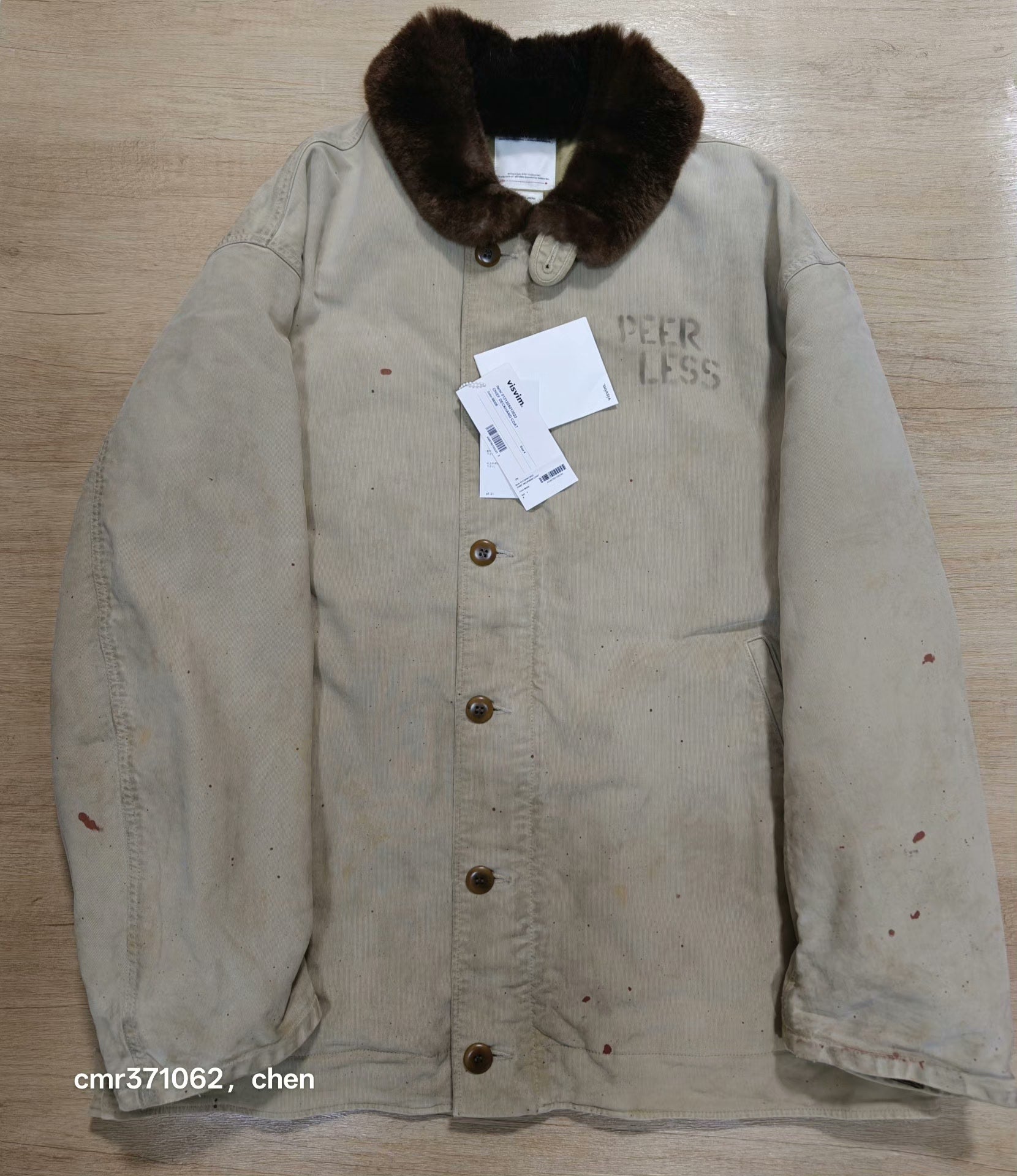 VISVIM 21AW CHIEF DECKHAND COAT