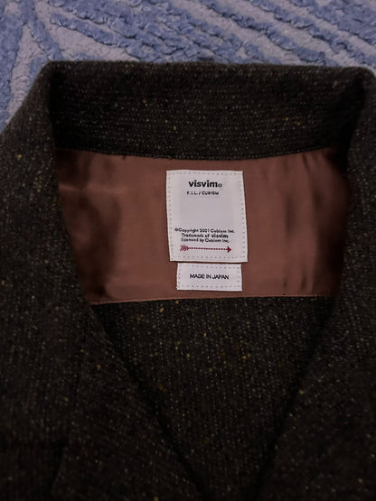 Visvim 22AW Boomer Donegal Wool Shirt
