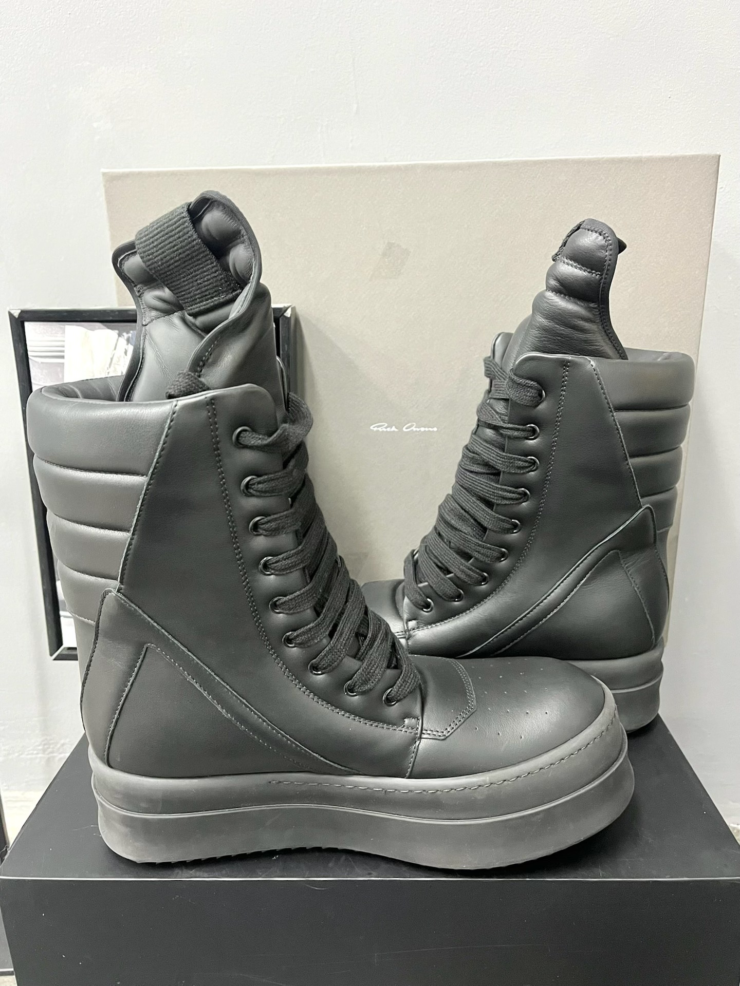 Rick Owens 25SS Mega High-Top Platform